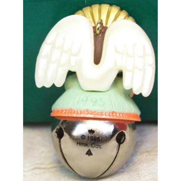 VTG 1995 Hallmark Keepsake Ornament Christmas Bells Angel Collectors Series Mini - Picture 6 of 15